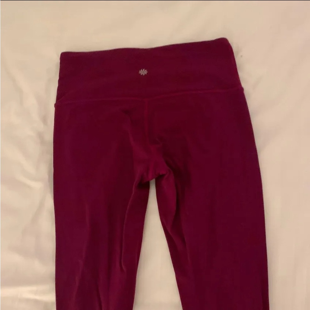 Magenta Athleta Leggings